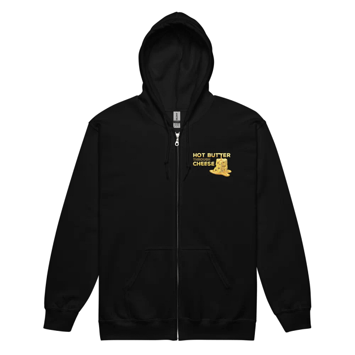Hot Butter Through Cheese Zip Hoodie product image (2)