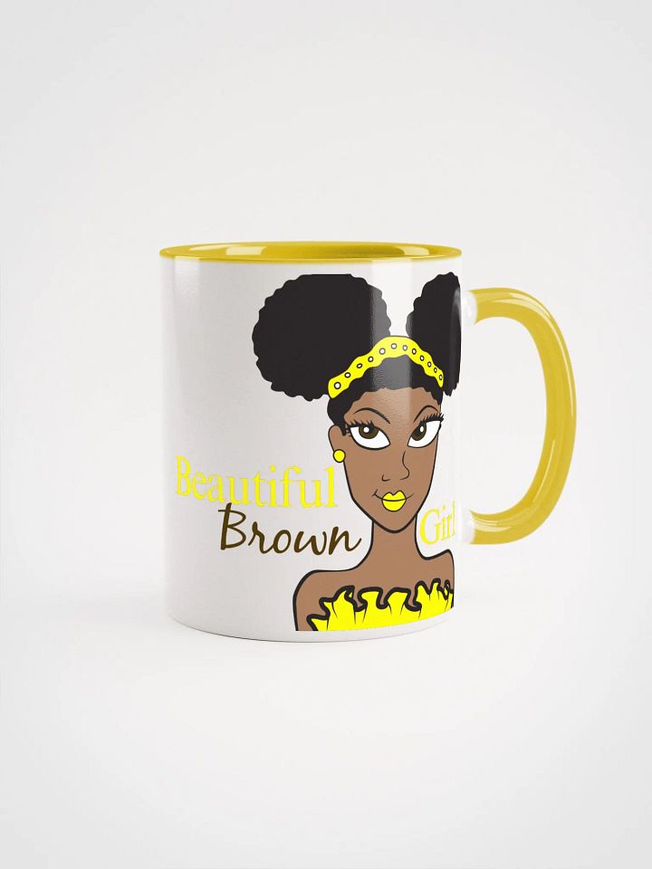 Beautiful Brown Girl Ceramic Mug - Cocoa product image (2)
