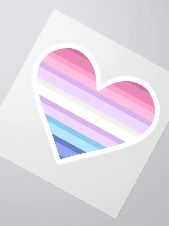Bigender Pride Sticker product image (6)