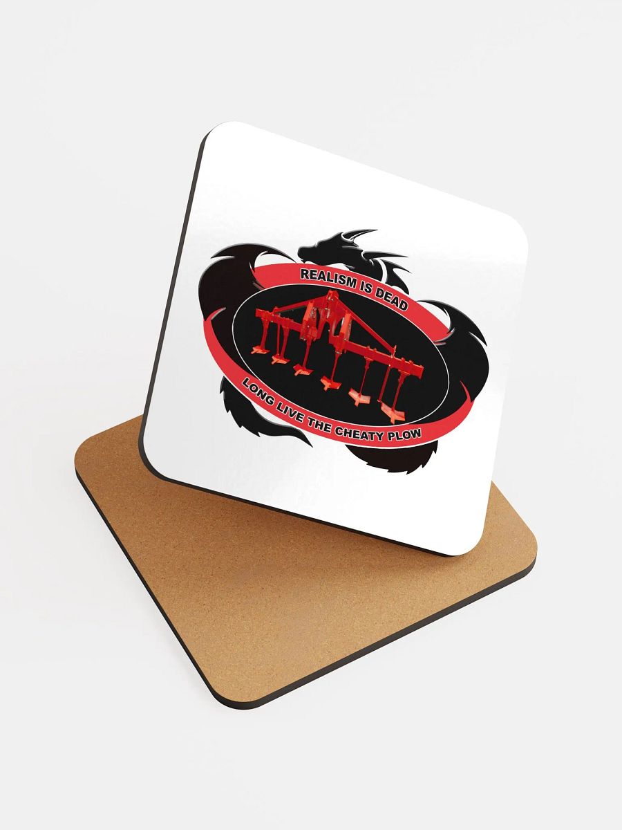 Realism is dead coaster product image (6)