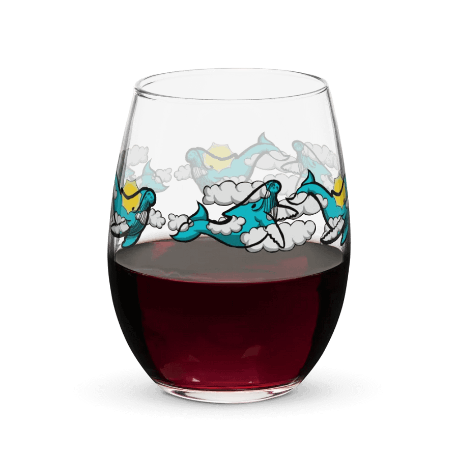 sky humpback whale stemless wine glass product image (7)