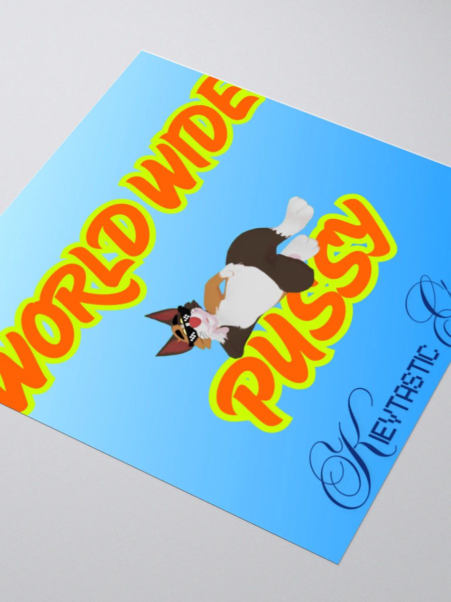 World Wide Pussy Sticker Pack product image (3)