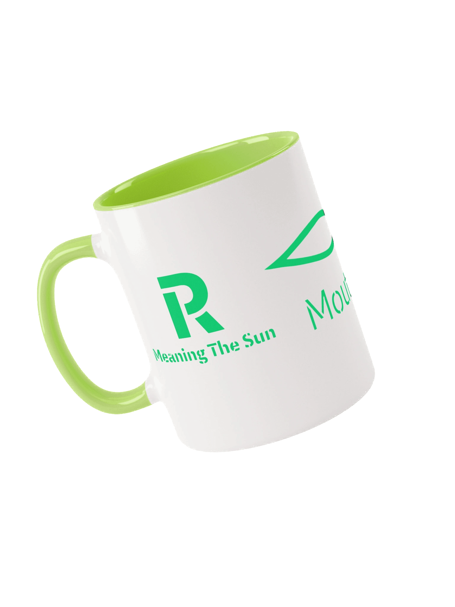 Ramses II Hieroglyphic Mug - Olive Green | Learn Egyptian Letter R product image (2)