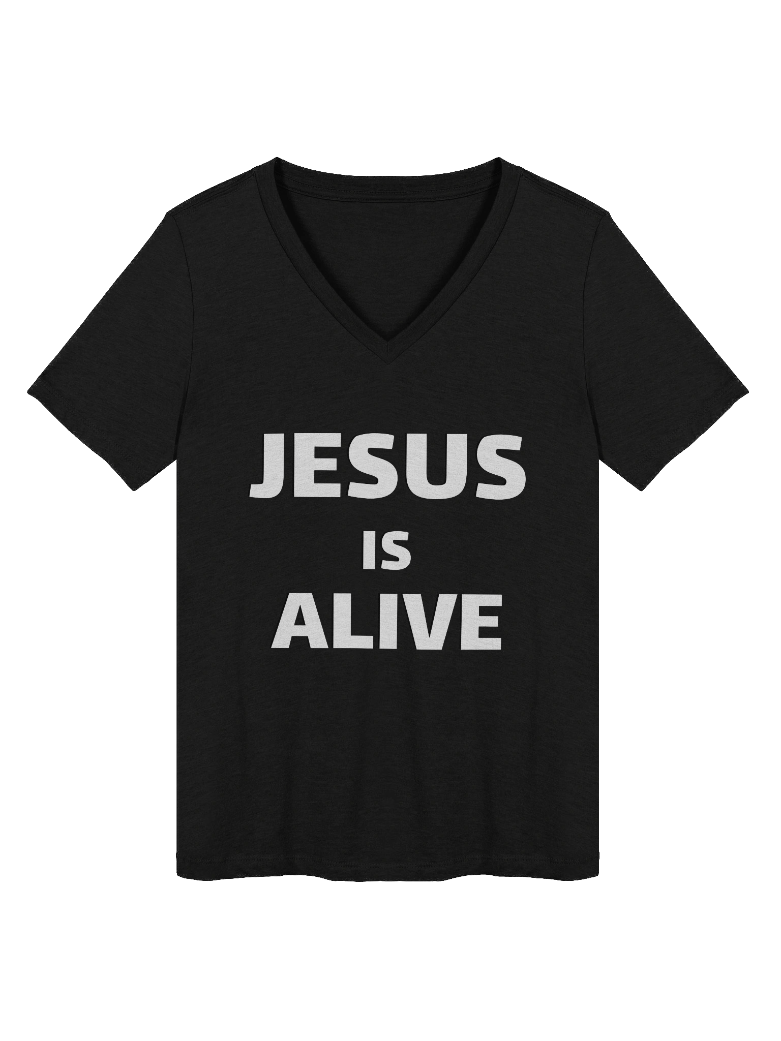 Jesus Is Alive V-Neck T-Shirt product image (2)