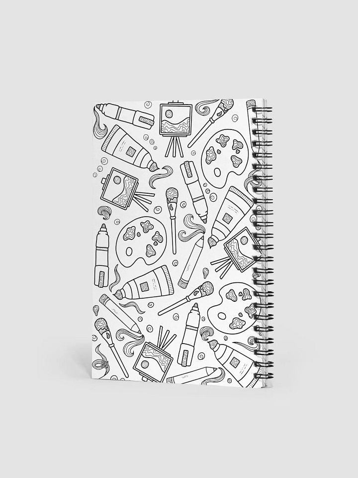 Artistic Tools Spiral Notebook product image (2)