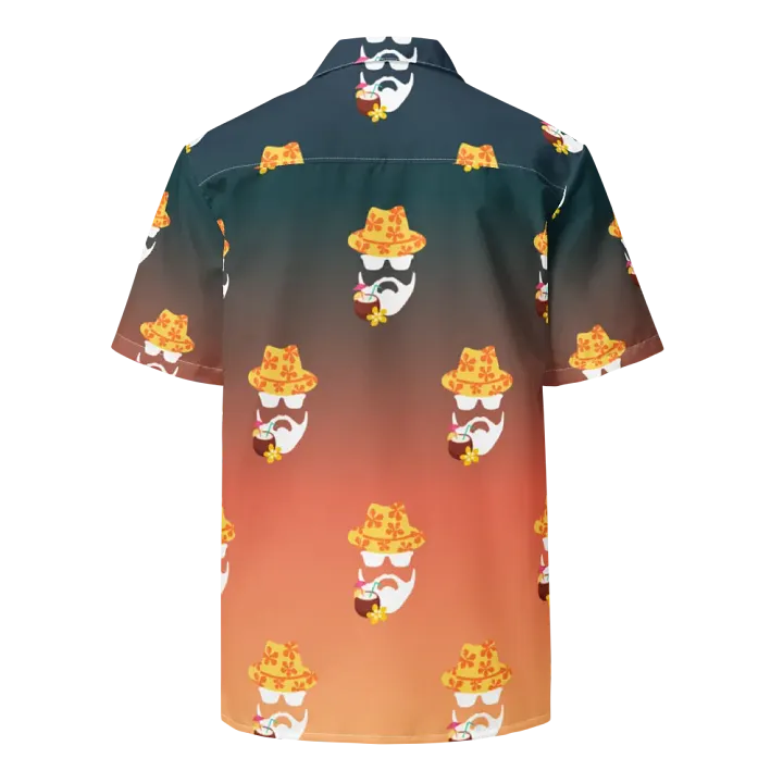The Jon Hawaiian Shirt- Green/Orange product image (2)