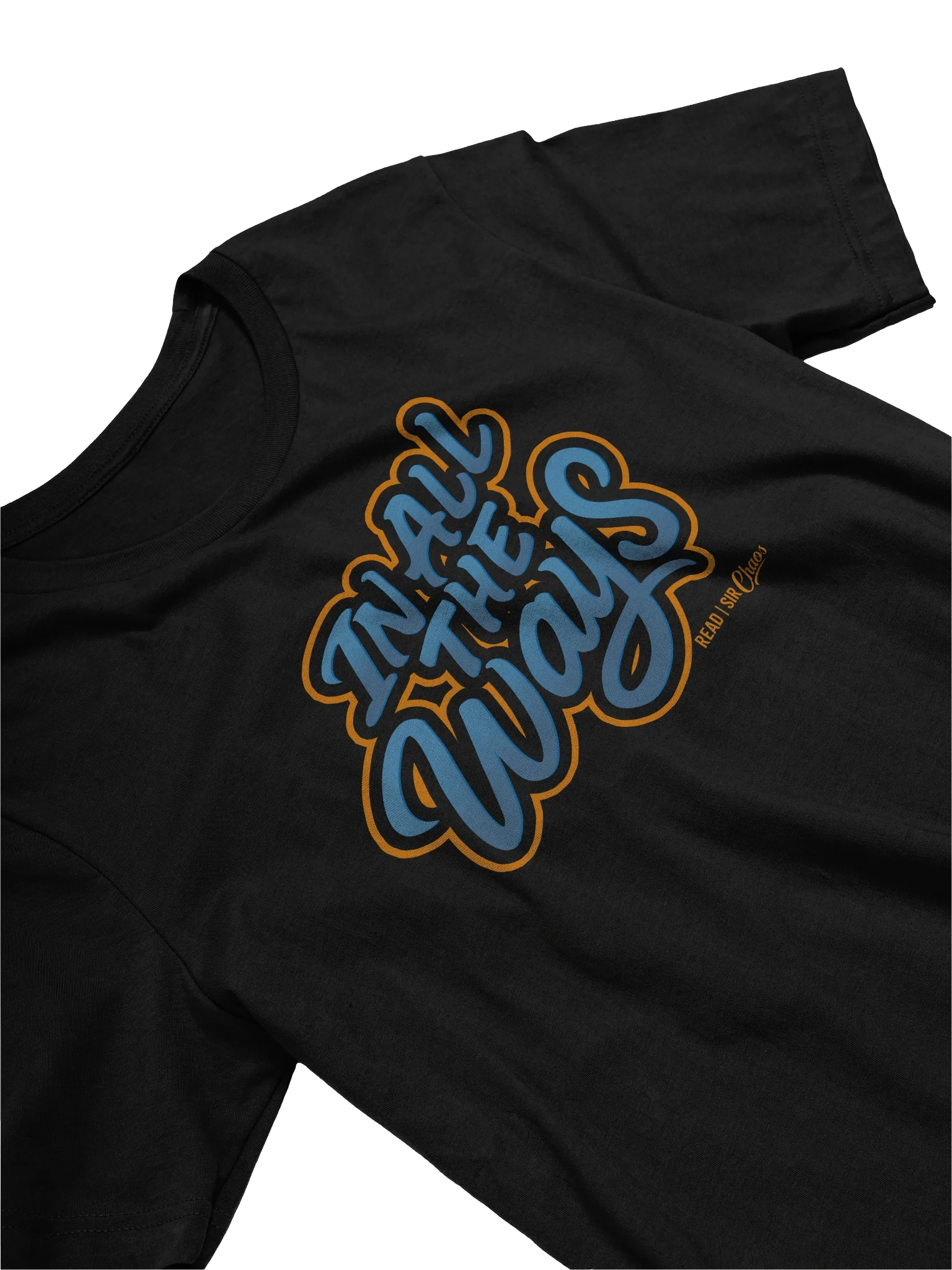 In All the Ways Tshirt (Blues and Orange) product image (3)