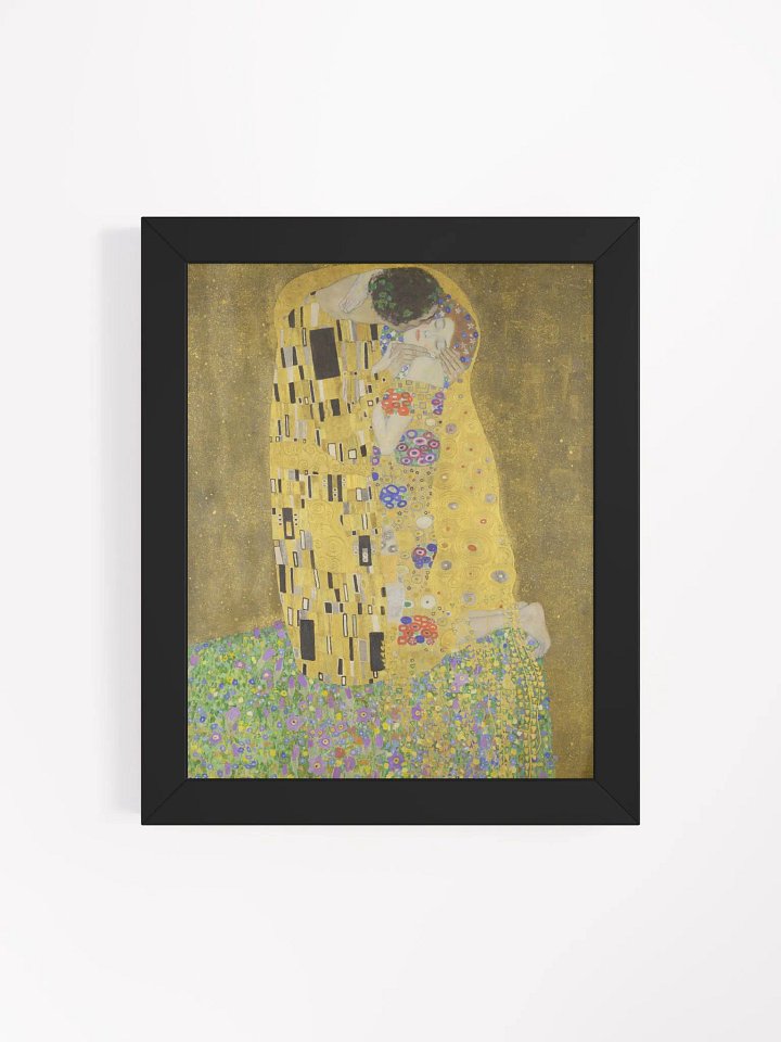 ''The Kiss'' by Gustav Klimt Framed Poster (Sizes Avail.) product image (2)