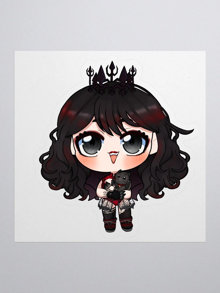 Chibi Velvet and Daemon Sticker product image (1)