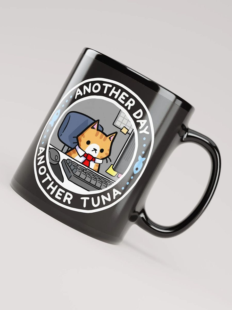 Another Day Another Tuna Mug (black) product image (4)