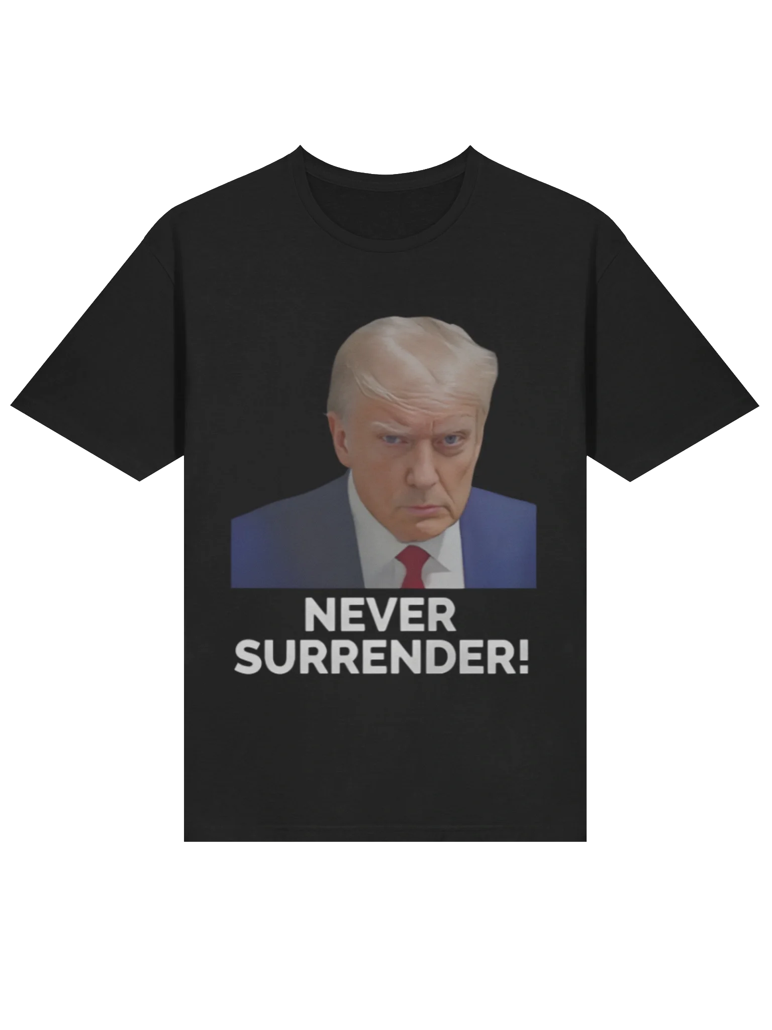 Trump Never Surrender Mugshot T-Shirt product image (2)