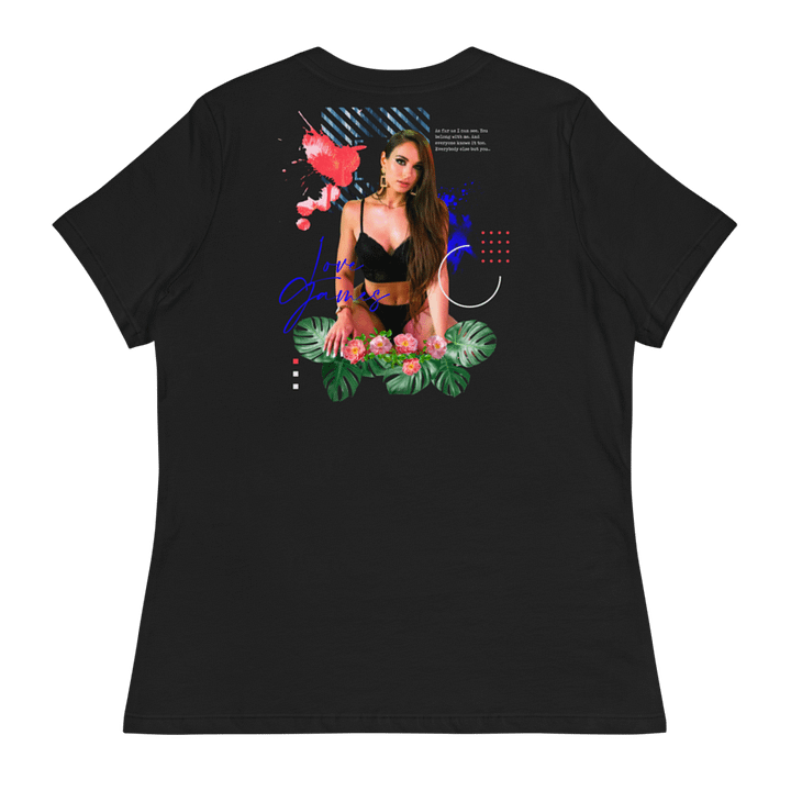 Love Games Delta Women's Tee - Black product image (2)