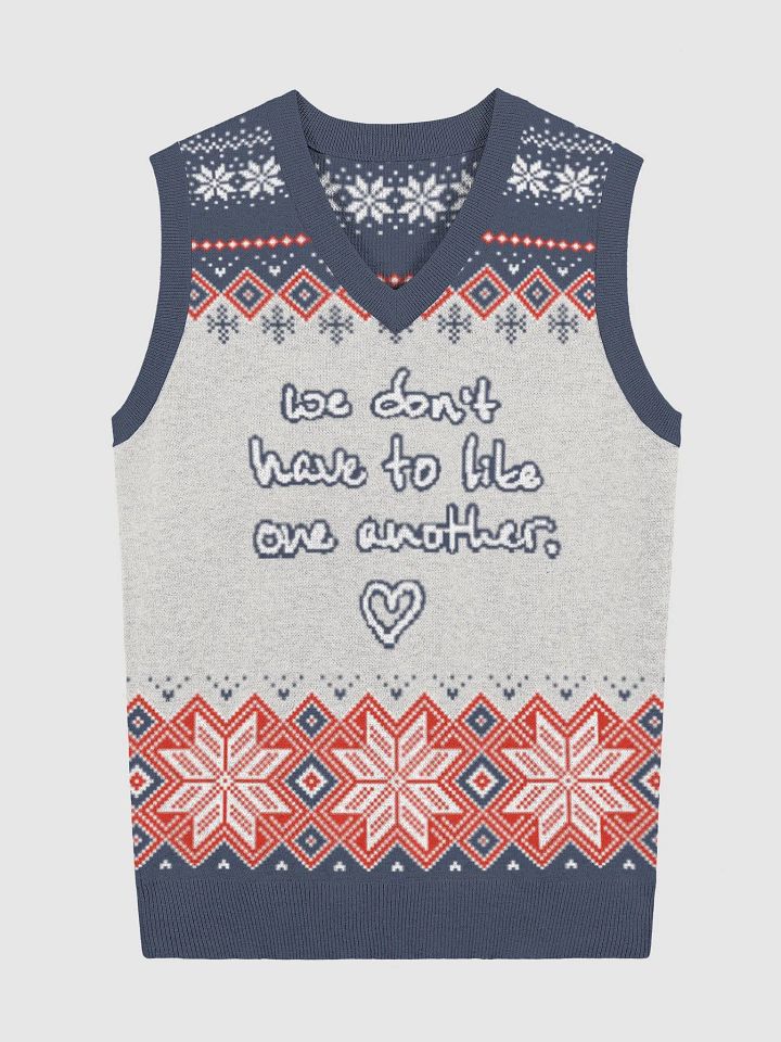ONE ANOTHER (holiday vest 1) product image (1)