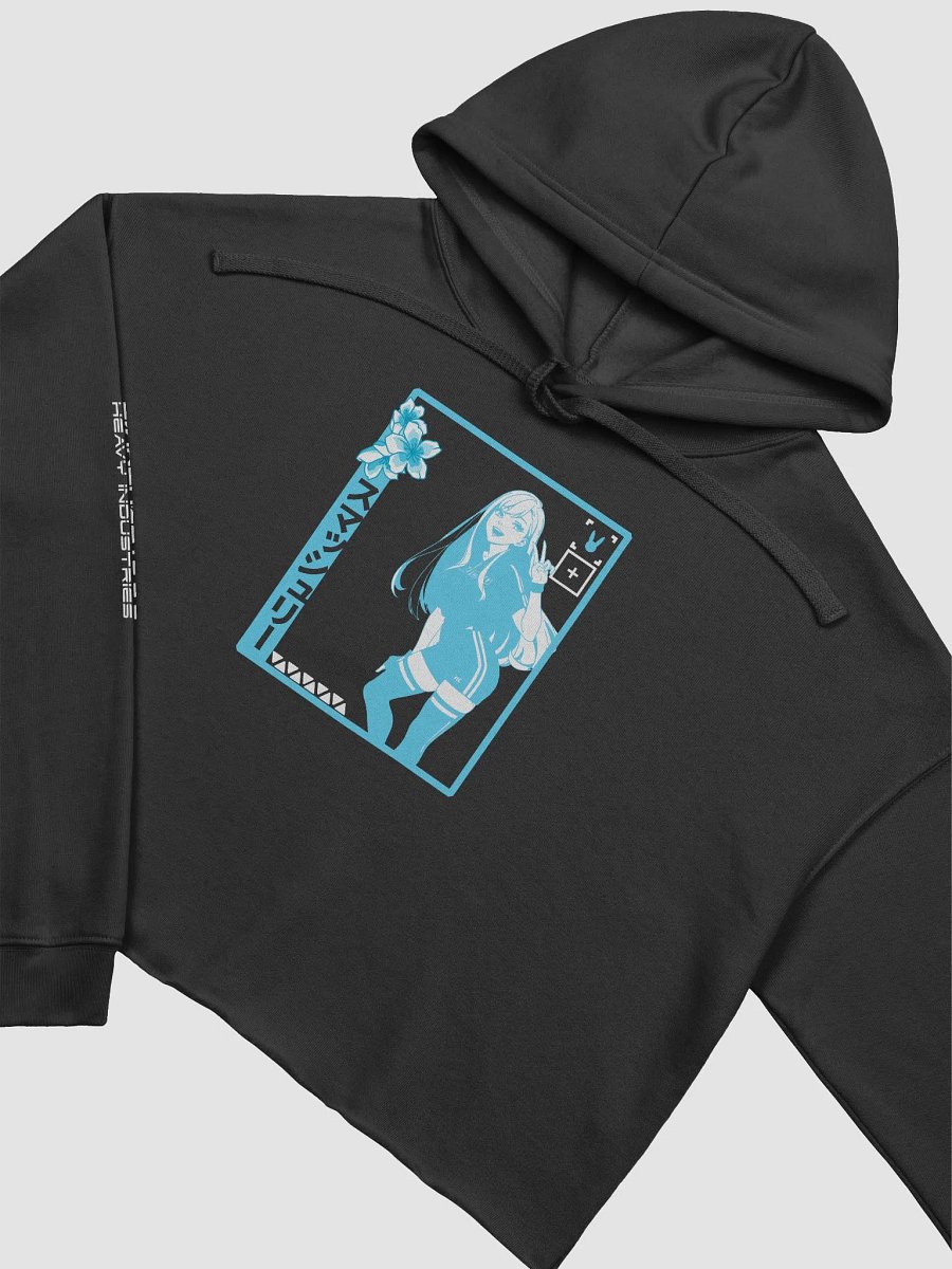 SmashTech - Blue Blossom Cropped Hoodie product image (3)
