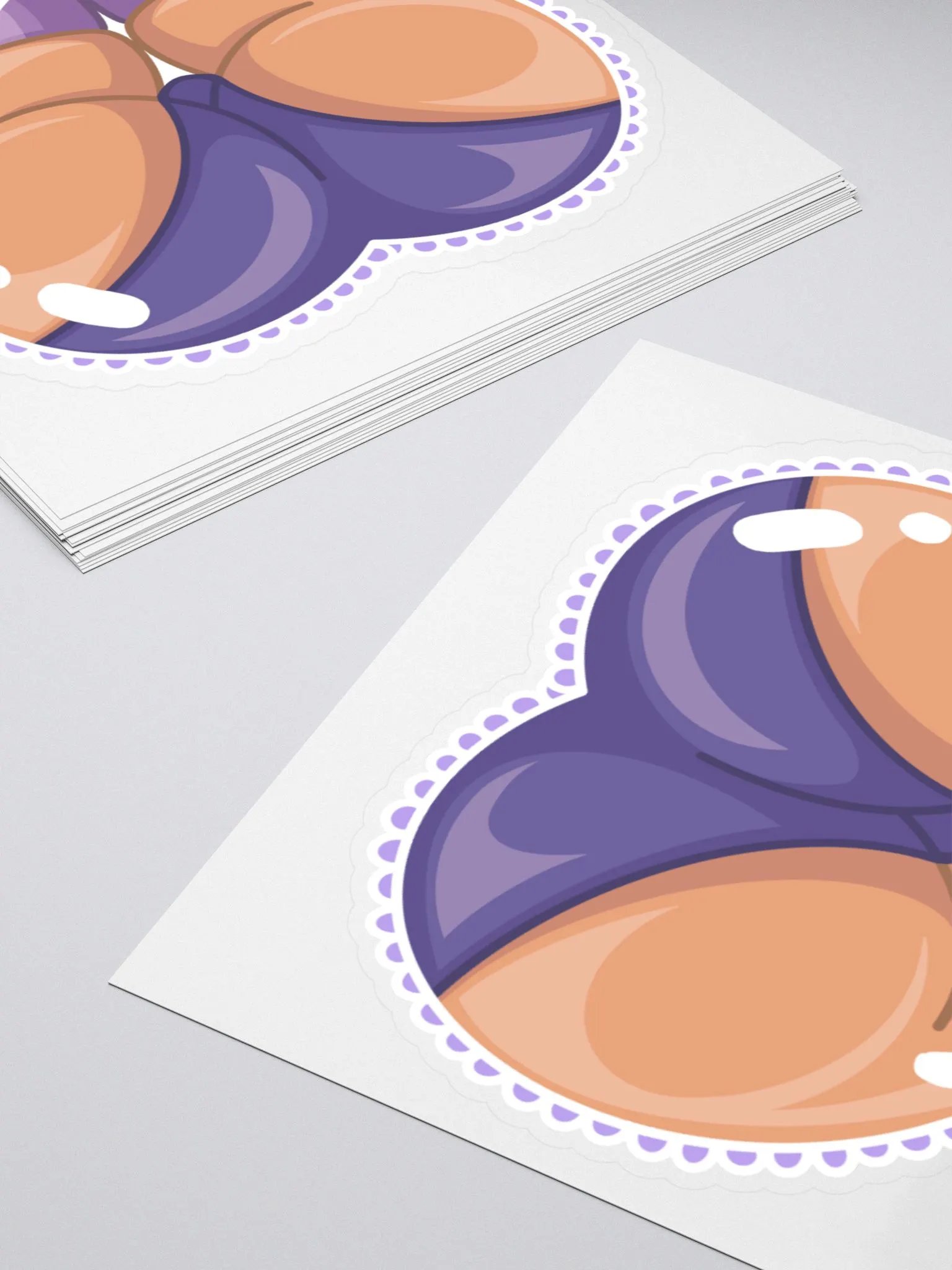 Purple Heart Booty Sticker product image (11)