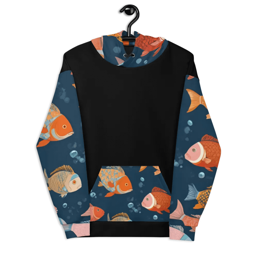 Colorful Fish Unisex Hoodie product image (7)