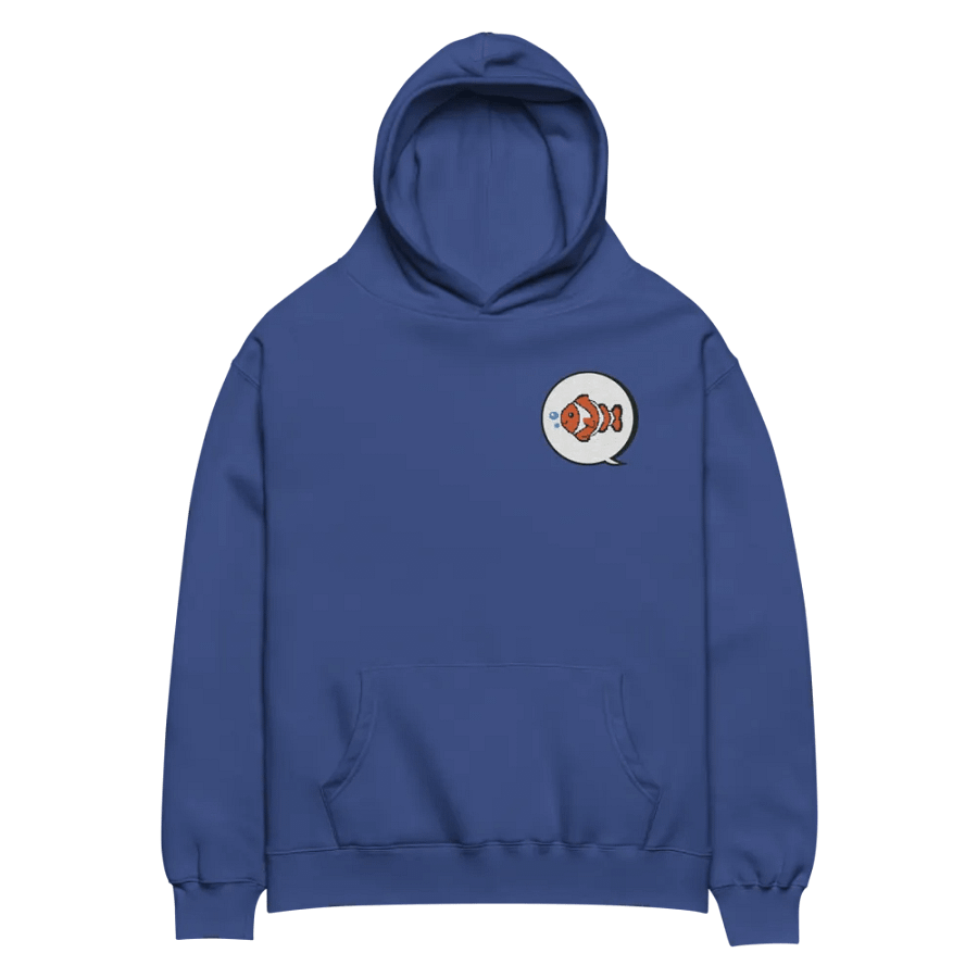 Clownfish TV Embroidered Unisex Oversized Hoodie product image (12)