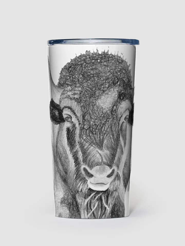 Bison Drawing Travel Cup product image (1)