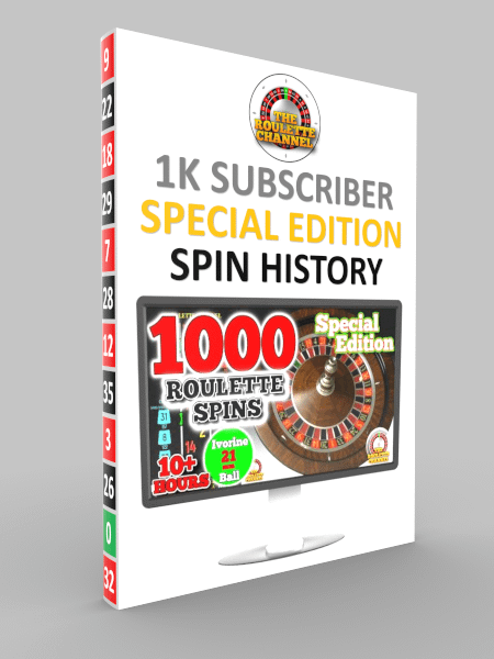 1000 Roulette Spins - Spin History product image (1)