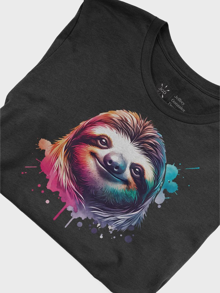 Watercolor Sloth T-Shirt product image (5)