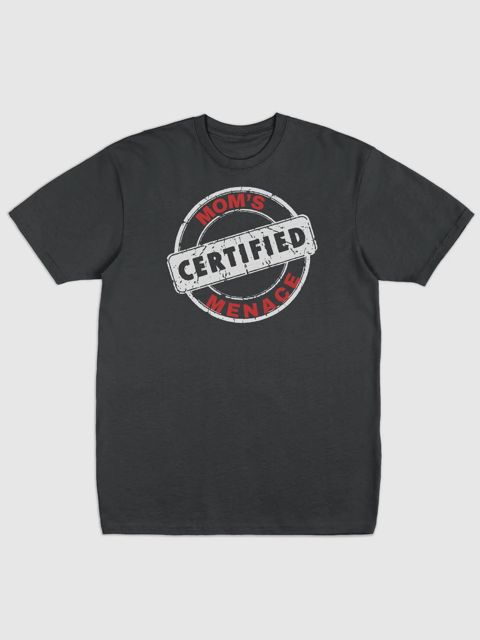 MOM'S CERTIFIED MENACE Stamp Tee product image (1)