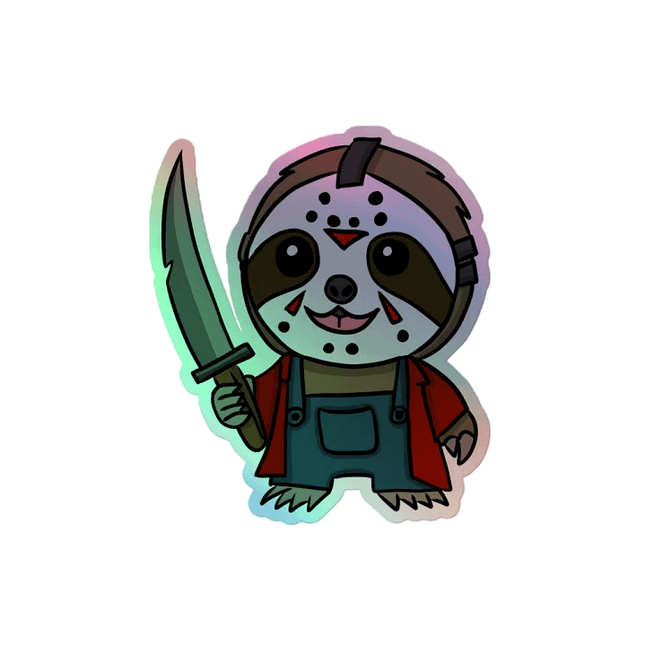 Holographic Sticker Sheet - Jason product image (2)