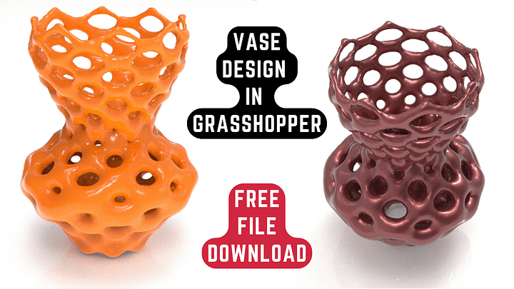 Vase Design Grasshopper Definition Download product image (2)