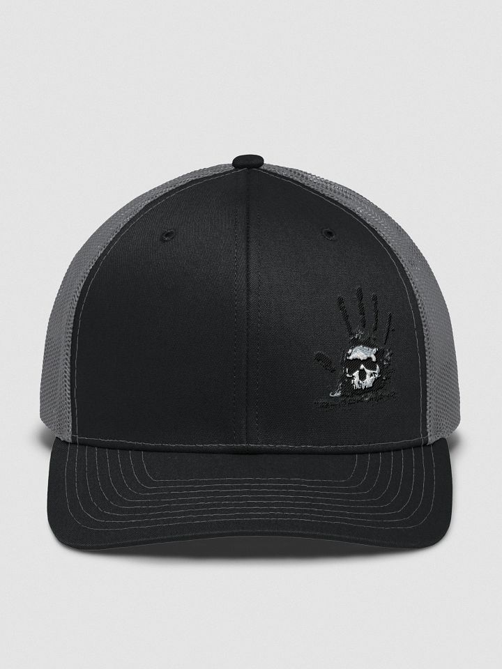 Blackhand Pixelated Skull Snapback product image (1)