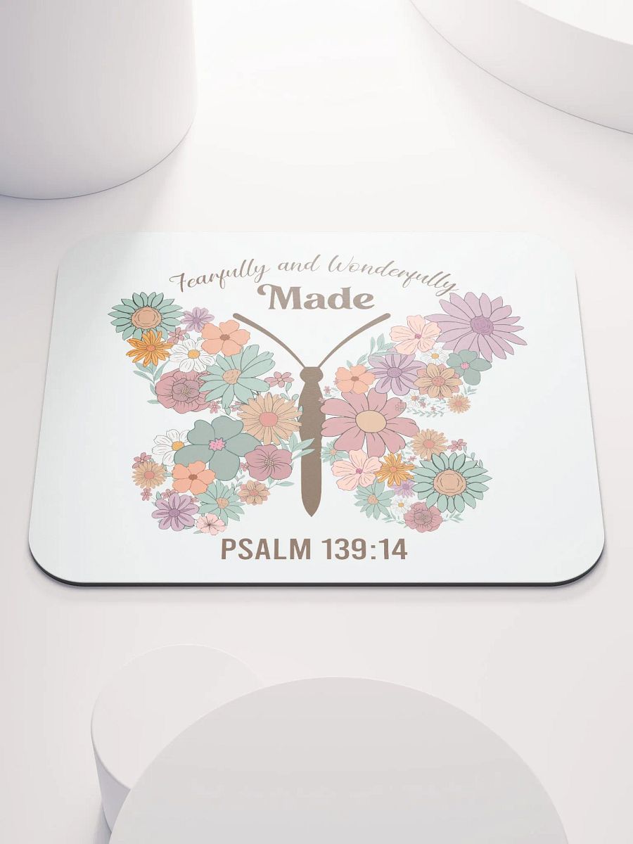Fearfully & Wonderfully Made - Psalm 139:14 Mouse Pad product image (1)
