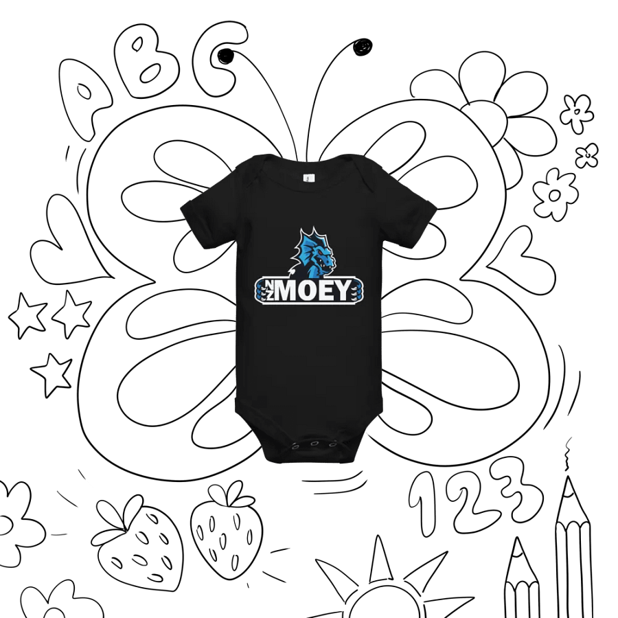NZMOEY Logo Bella+Canvas Baby Short Sleeve One Piece product image (8)