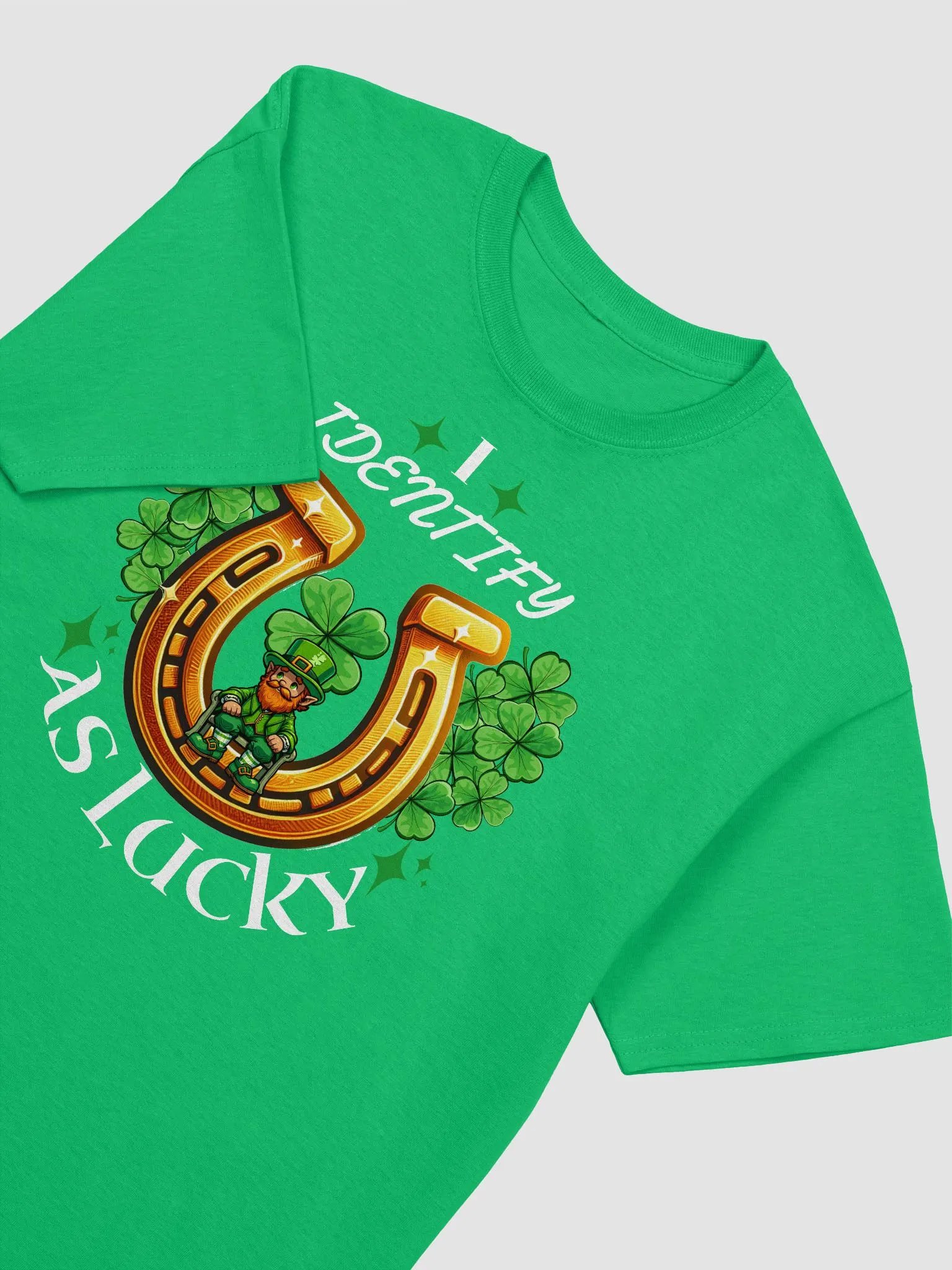 I Identify as Lucky Tee: Charmed Life Edition! product image (3)