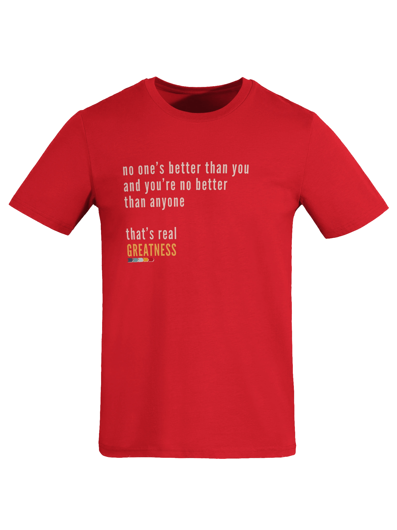 Same Skin Tee – “That’s Real Greatness” | Equality & Empowerment Organic Cotton T-Shirt— Fulfilled in EU/UK product image (1)
