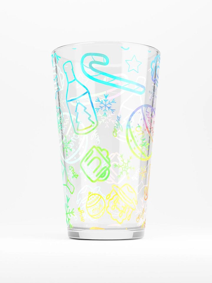 Limited Edition Christmas Rainbow Pint Glass product image (1)