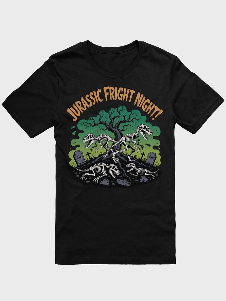 Jurassic Fright Night Dino Skeleton T-Shirt product image (1)