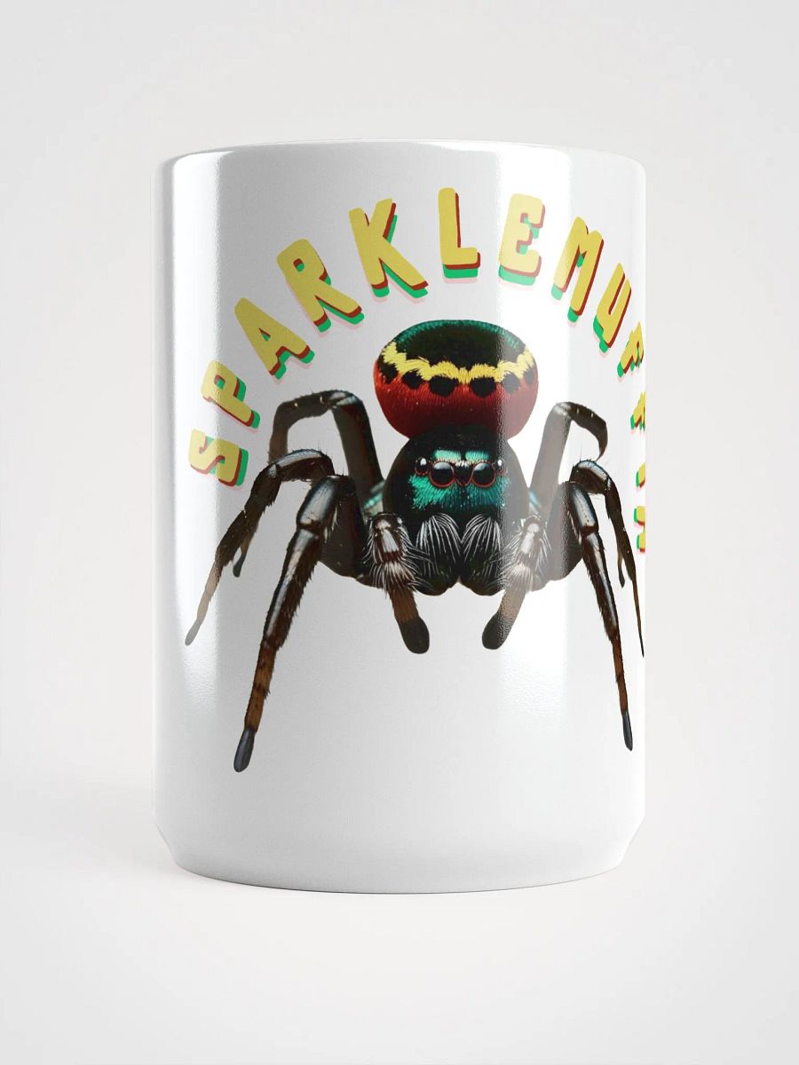 Sparklemuffin - Peacock Spider with Rasta Colors Mug product image (1)