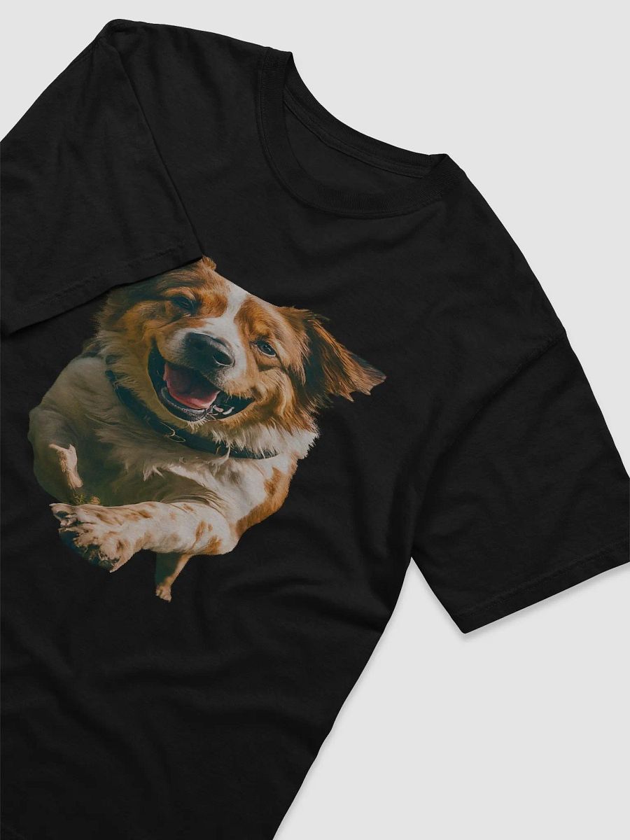Happy Pup Running T-Shirt product image (3)