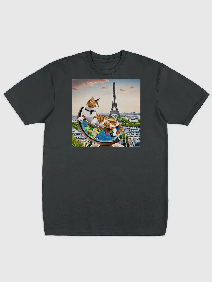Whimsical Cat in Paris Men's Tee product image (1)
