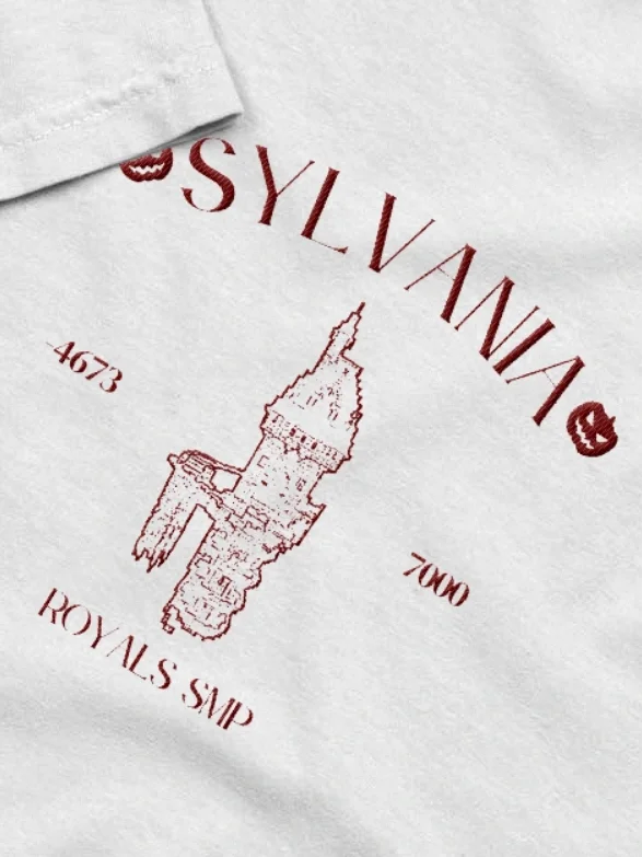 Sylvania Embroidered T-Shirt - Royals SMP product image (1)