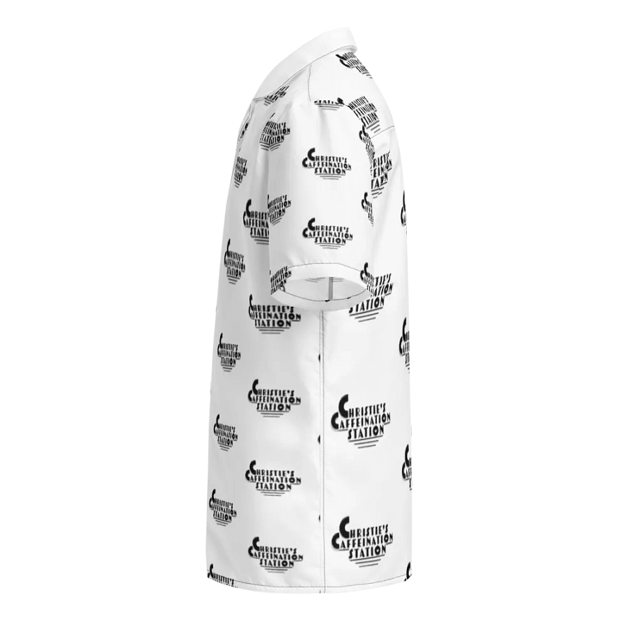 Black Text Logo Hawaiian Shirt - Unique Pattern Design product image (9)