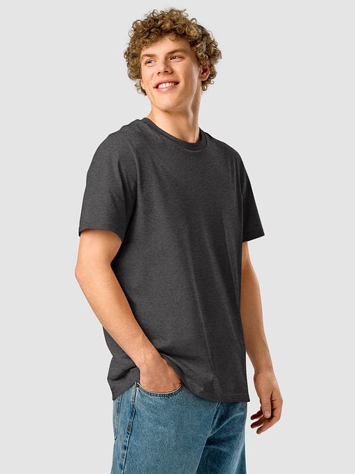 Photo showing Stanley/Stella Unisex Organic Ribbed Neck T-Shirt