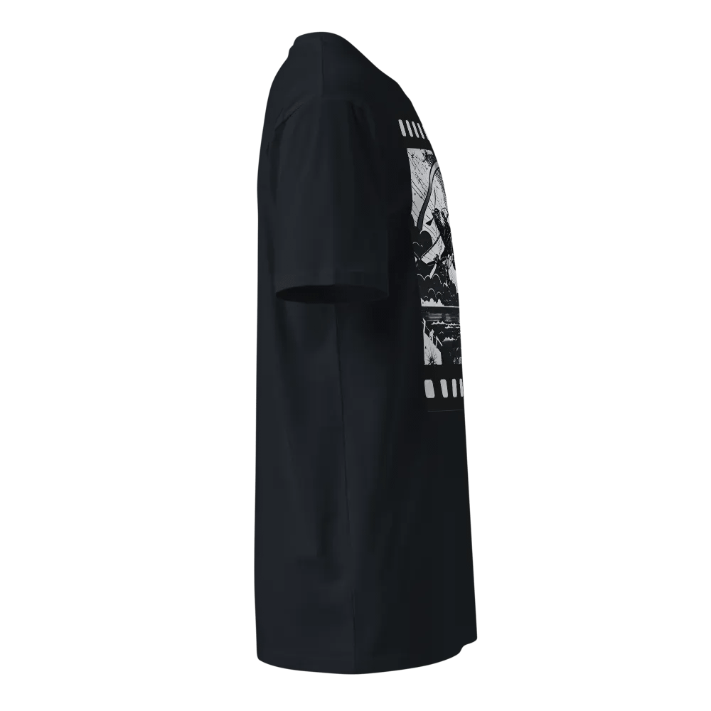 Old Movie Clip - 1920s Cotton T-Shirt product image (11)