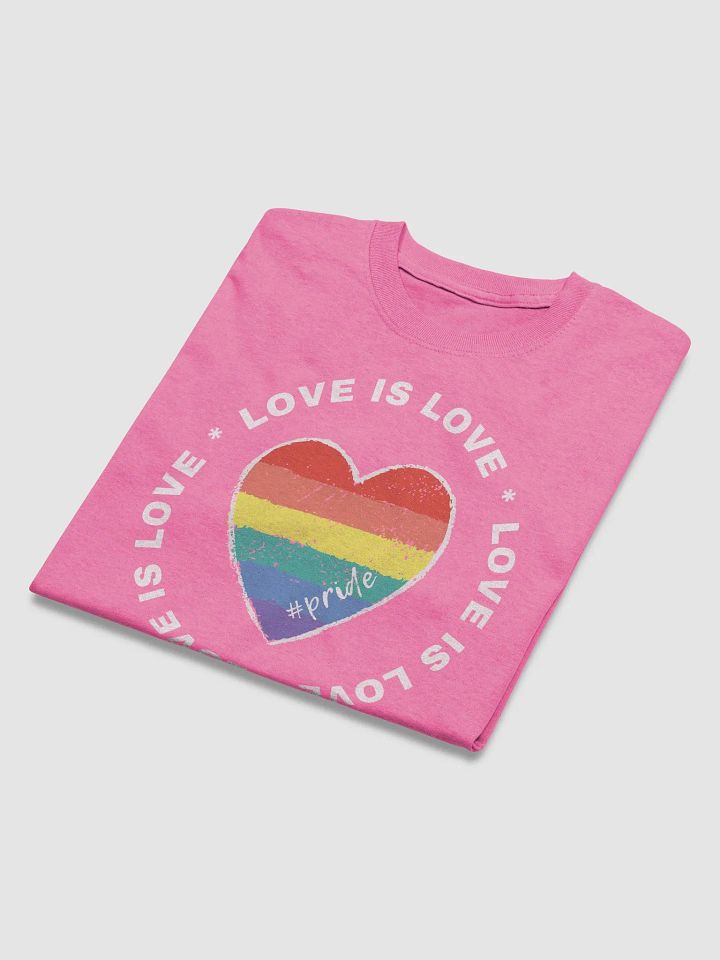 Rainbow Pride Heart T-Shirt product image (3)