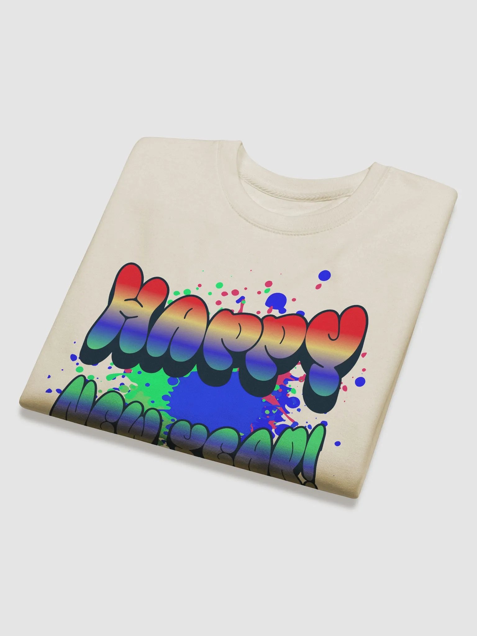 Happy New Years - Colorful Graffiti Design Sweatshirt product image (1)