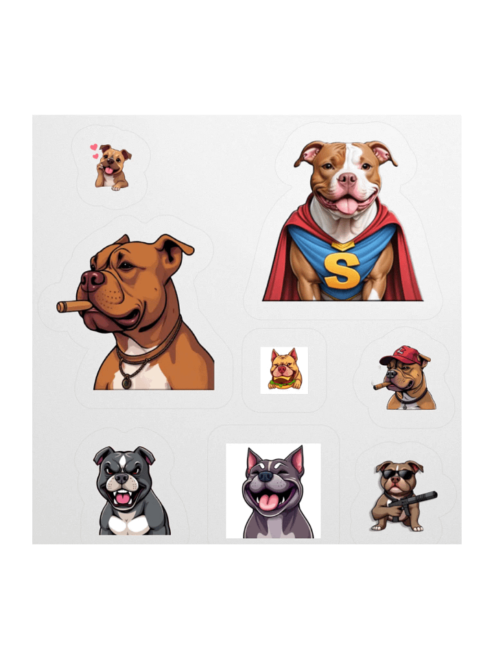 Playful Pup Sticker Set product image (1)