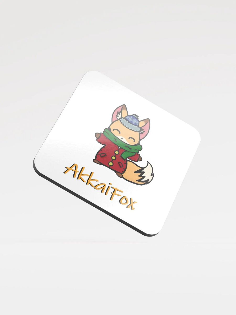 Fox Winter Corked Coaster product image (1)