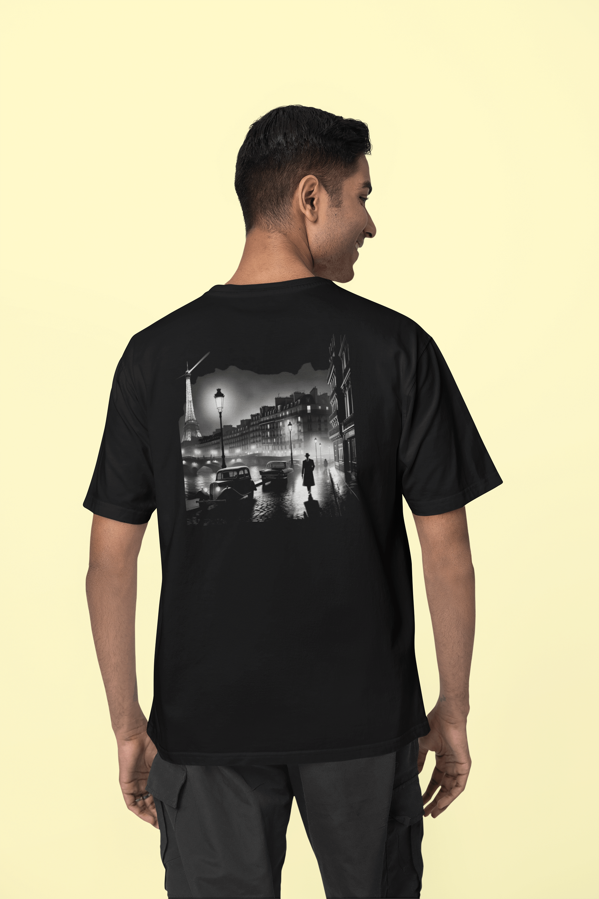 Parisian Nights: Vintage Romance Meets Urban Chic (Mens Tee) product image (3)