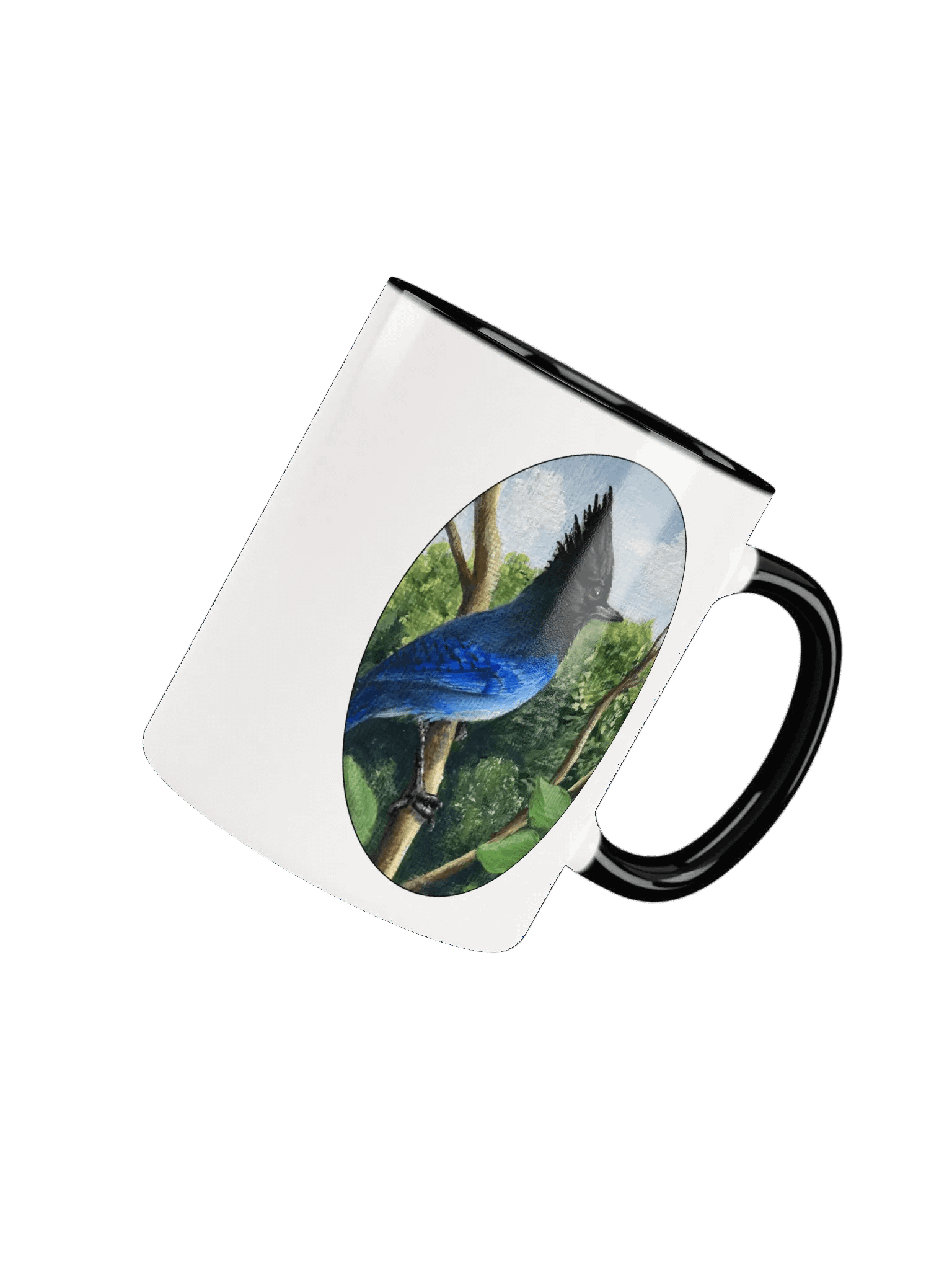 Black Headed Jay Ceramic Mug product image (4)