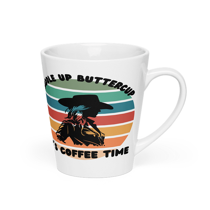 Cowboy Coffee Time Latte Mug product image (2)