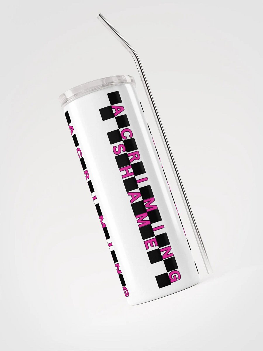ACrimingShame Tumbler Pink-White product image (3)