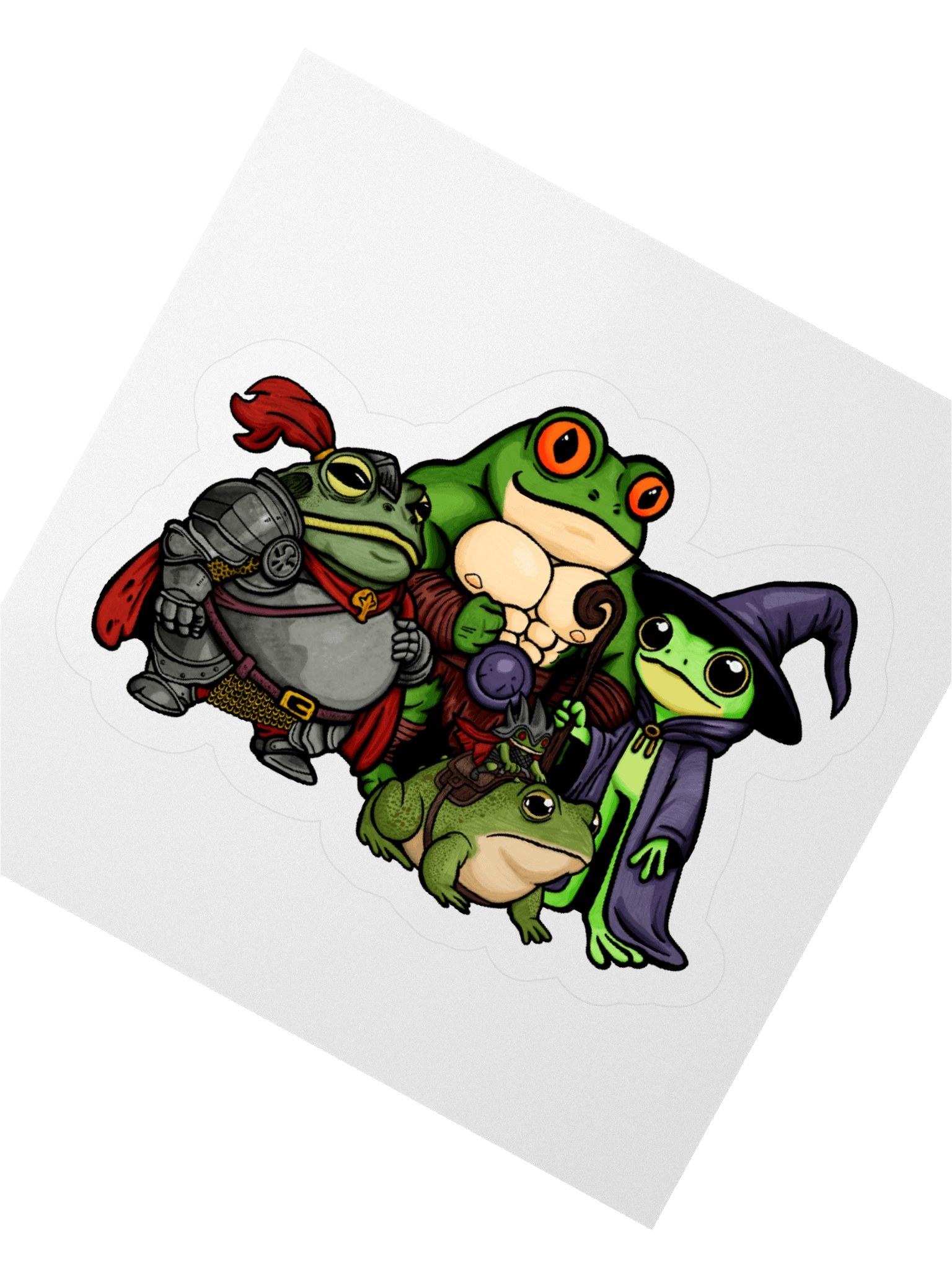 Dungeons and Frogs Sticker product image (6)